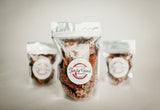 Tasty Good Toffee Milk Chocolate Pecan Toffee :: Small batch, handmade in Lincoln, Nebraska. Buy Milk Chocolate Pecan Toffee