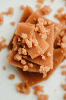 Tasty Good Toffee Toffee Bits :: Small batch, handmade in Lincoln, Nebraska. Buy Toffee Bits 