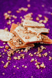 Tasty Good Toffee White Chocolate Pecan Toffee :: Small batch, handmade in Lincoln, Nebraska. Buy White Chocolate Pecan Toffee